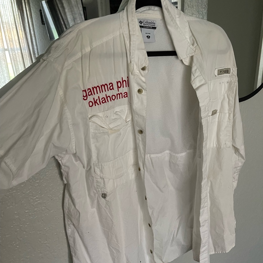 Columbia PFG Oklahoma Gamma Phi shirt